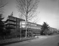 809243 Gezicht op de koekfabriek Pally Holland (Kanaalweg 19) te Utrecht.